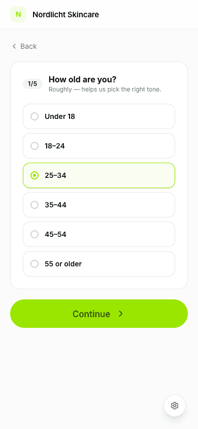 Question: age