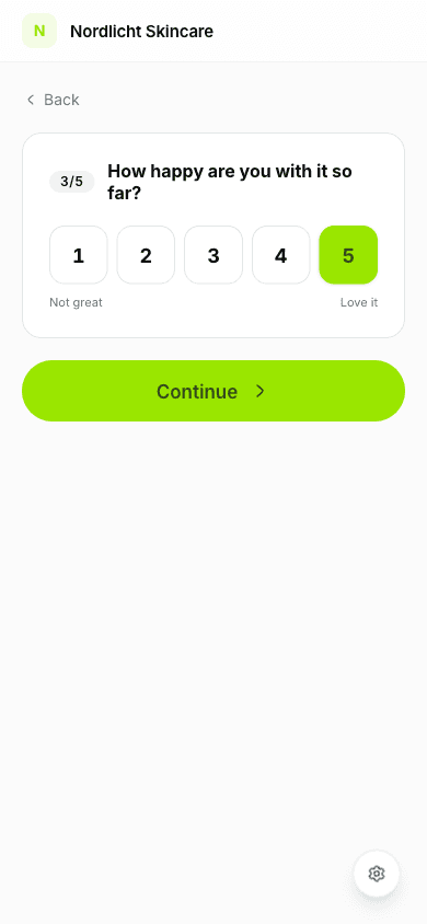 Question: satisfaction