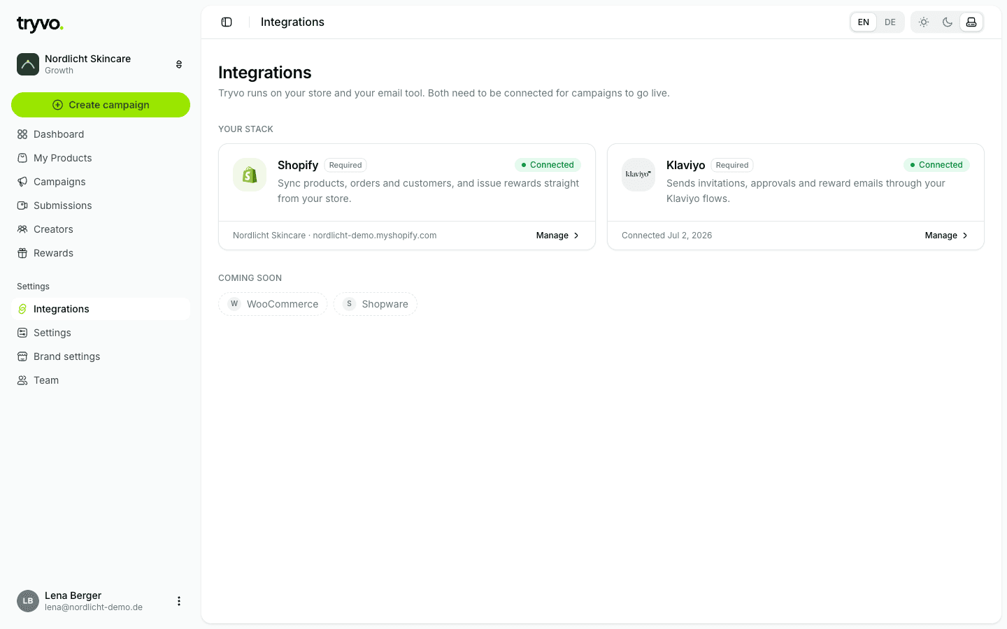 Integrations
